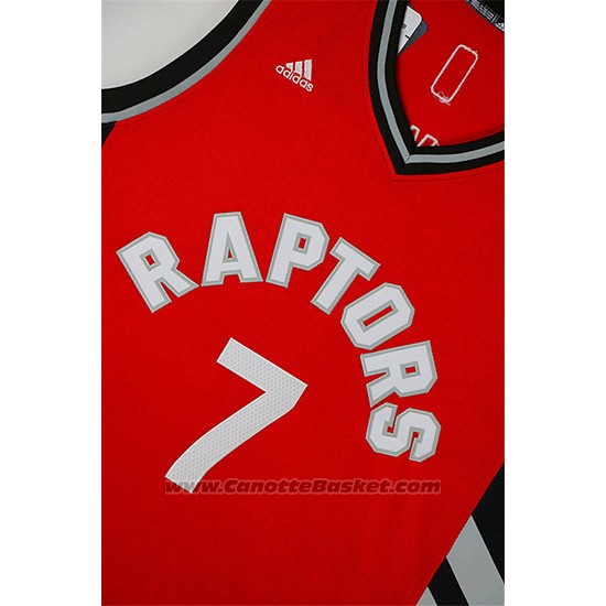 Maglia Toronto Raptors Kyle Lowry #7 Rosso